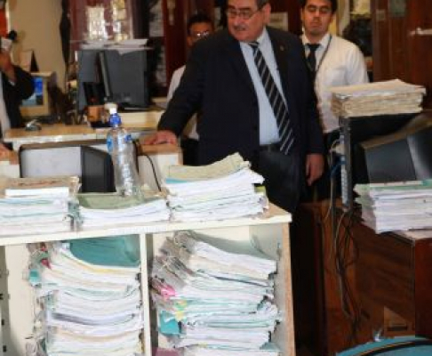 Presidente de la Corte recorrió juzgados civiles y penales