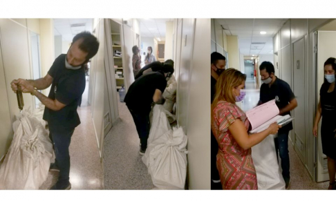 Corte Suprema entregó residuos sólidos para reciclaje