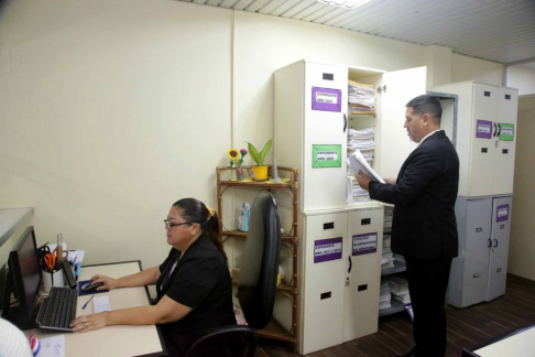 Realizaron obras de mantenimiento, adecuación y mejoras en Juzgados de 1ª Instancia en lo Laboral de la Capital.