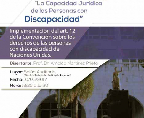 Afiche de la actividad programada.