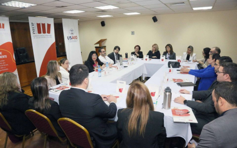 La ministra de la Corte Suprema de Justicia y responsable de la Oficina Técnica Penal del Poder Judicial, doctora Carolina Llanes, encabezó este jueves un espacio de trabajo denominado Comunidad de Nuevas Prácticas. 