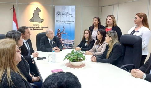 Ministros Benítez Riera y Martínez Simón llevaron a cabo jornada de trabajo en Ñeembucú.