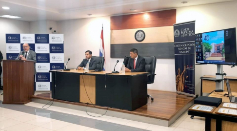 Celebraron el 40° Aniversario de la Circunscripción Judicial de Amambay.