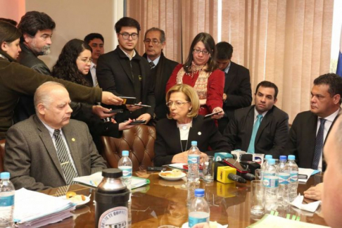 Autoridades judiciales en reunión interinstitucional con directivos