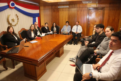 CSJ y Ministerio Público coordinan acciones para optimizar la integración del sistema de gestión judicial