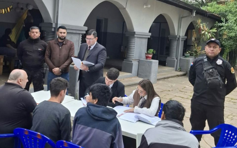 Juzgado de Ejecución Penal de Cordillera realizó control penitenciario en Emboscada