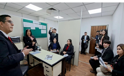 En el marco del programa educativo “Visita Guiada”, alumnos de la UPAP recorrieron instalaciones del Poder Judicial de la Capital.
