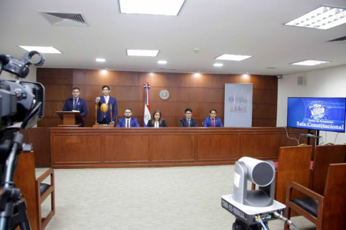 Sorteo de preopinantes de la Sala Constitucional