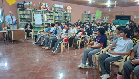Cierre del taller educativo en Mariscal Estigarribia.