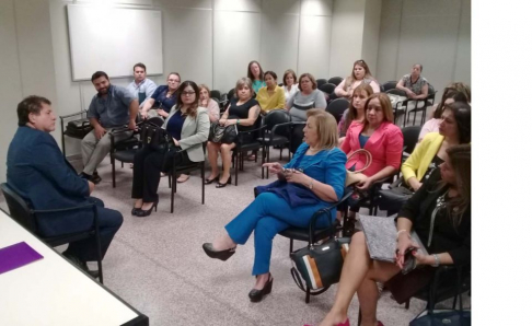 El cierre de actividades conjuntas estuvo emprendido por los miembros de la Sala Civil, jueces de Primera Instancia, notarios y escribanos públicos del departamento de Cordillera.
