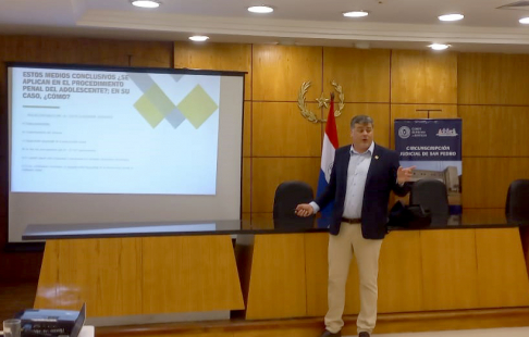 Disertaron sobre el Proceso Penal Juvenil y sus particularidades.