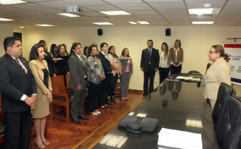 Jefes de Oficinas de Quejas y Denuncias del interior prestaron juramento de confidencialidad
