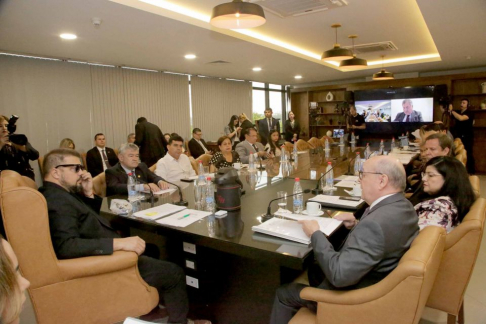 La Corte Suprema de Justicia presentó sus actuaciones y proyectos vinculados al caso conocido como “mafia de los pagarés”.