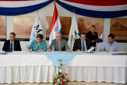 Acto de inicio de las obras para la nueva sede del Ministerio de la Defensa Pública en Concepción.