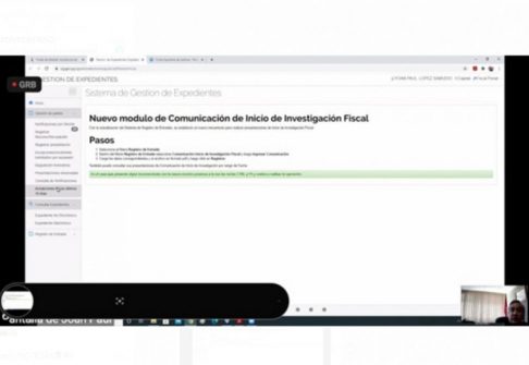 Inscripción para curso sobre Expediente Judicial Electrónico
