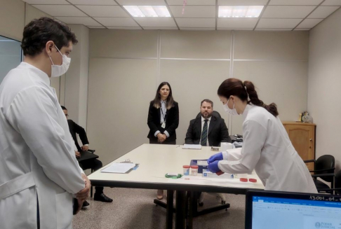Realizaron extracción de muestras de ADN en el marco de juicios de filiación