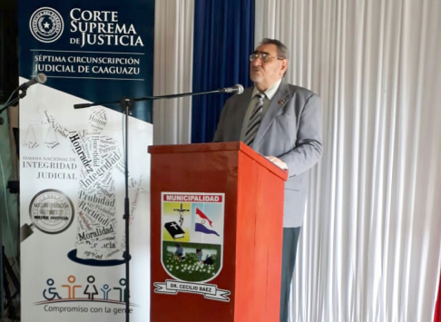 se llevó a cabo el Taller sobre Maltrato Infantil y Abuso Sexual en Niños, con presencia del ministro Antonio Fretes.