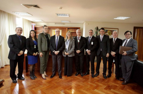 Presidente Diesel mantuvo reunión de trabajo con administradores de circunscripciones judiciales