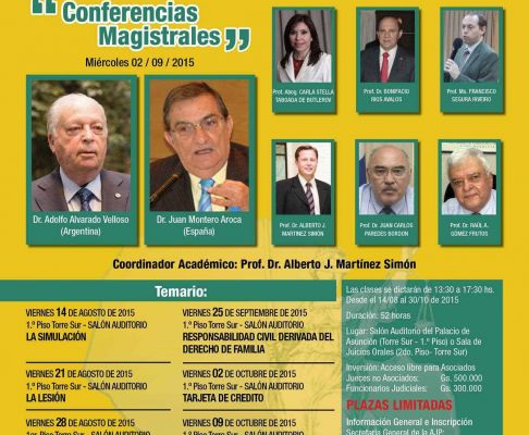 Afiche de la actividad académica.