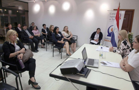 La jueza Rosarito Montanía habló sobre mediación penal.