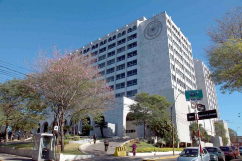 Palacio de Justicia de Asunción.