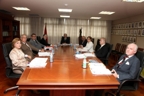 Corte Suprema de Justicia reunida en sesión plenaria.