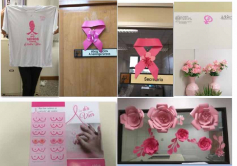 Brindan apoyo a la campaña “Octubre Rosa”