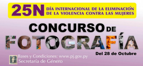 Concurso de fotografía promovido por la Secretaría de Género.