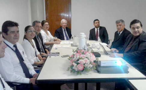 En la sede judicial de Pedro Juan Caballero se efectuó la actividad.