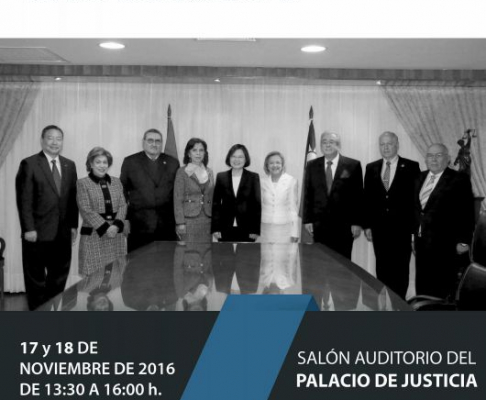 Afiche del III Seminario de Protocolo y Ceremonial.