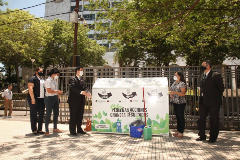Habilitan Eco Punto para el desarrollo de la consciencia ambiental.