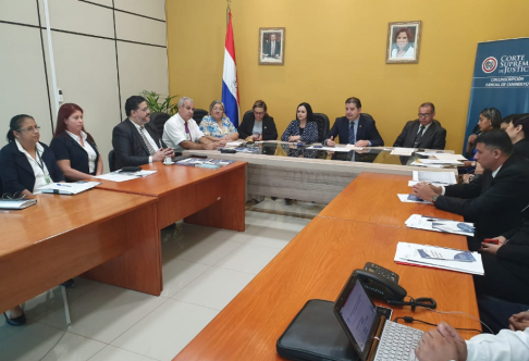 Autoridades de la Circunscripción Judicial de Canindeyú, llevaron adelante la “Jornada de monitoreo y evaluación de los indicadores de transparencia y rendición de cuentas e integridad judicial”.