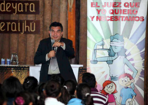 El juez de Paz de Benjamín Aceval, Roberto Ferreira, habló acerca de las funciones del Poder Judicial.