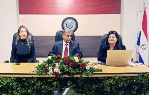 Vicepresidenta Llanes y el ministro Ramírez Candia desarrollaron jornada de trabajo en Caaguazú