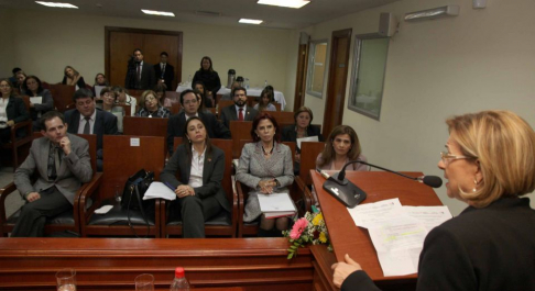 La titular del máximo tribunal de la República, doctora Alicia Pucheta, destacó la importancia del trabajo conjunto en materia de Niñez y Adolescencia.