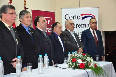 Del acto participaron autoridades locales y representantes del Sistema Nacional de Facilitadores Judiciales y de la OEA.