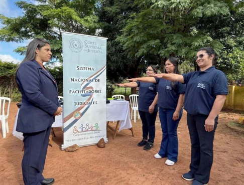 Designaron a nuevas facilitadoras judiciales para Santa María de Fe. 