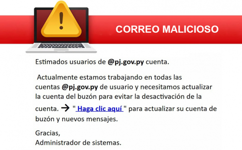 Alerta de Seguridad Informática – Intento de Suplantación de Identidad (Phishing)