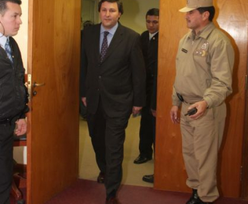 Ministro Filizzola destacó seguridad implementada en el Poder Judicial