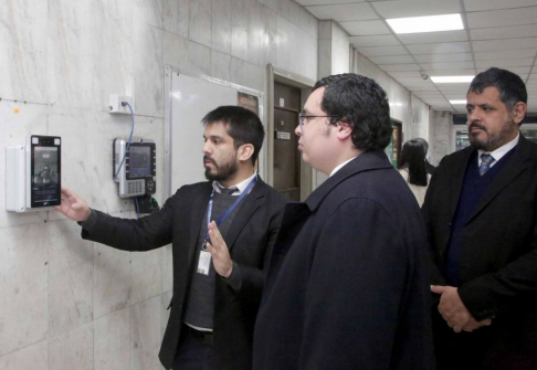 Inicia el registro facial para funcionarios del Palacio de Justicia de la Capital