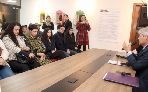 Jóvenes de Central participaron de jornada educativa en el Museo de la Justicia