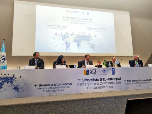 Ministra Carolina Llanes participó del 1º Simposio STJ–Interpol sobre Criminalidad Contemporánea