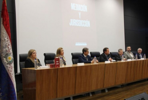 Presentación del libro Mediación y Jurisdicción del ministro Jiménez Rolón 