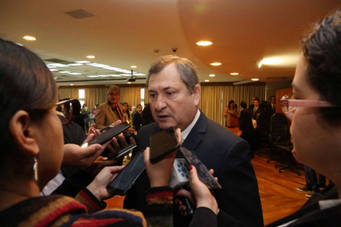 Doctor Eugenio Jiménez Rolón, presidente de la Corte Suprema de Justicia.