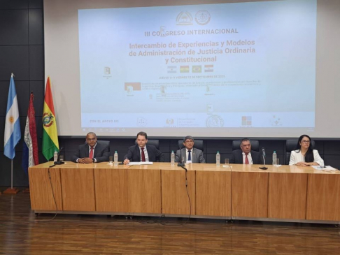 Culminó el III Congreso de Intercambio de Experiencias y Modelos de Administración de Justicia Ordinaria y Constitucional.