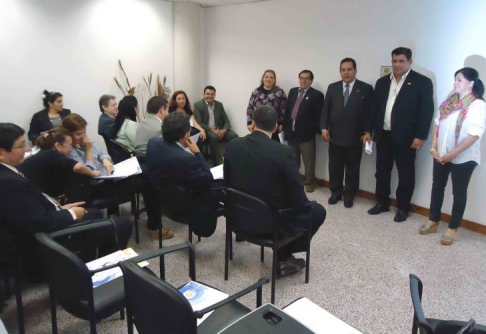 La capacitación se realizó en la sede judicial de Pedro Juan Caballero