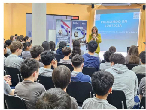 El módulo El Juez que yo quiero se desarrolló en el Colegio Alpha College Paraguay.