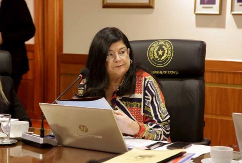 Fuero de la Niñez y la Adolescencia: Vicepresidenta Carolina Llanes presentó informe de productividad a nivel nacional.