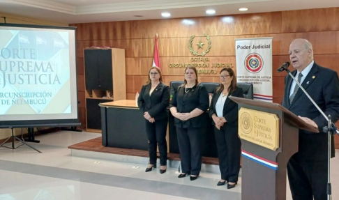 Ministro Benítez Riera encabezó presentación de Informe de Gestión en Ñeembucú.