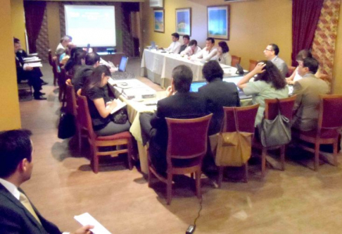 De la reunión participaron representantes de la Dirección de Asuntos Internacionales de la Corte Suprema de Justicia.